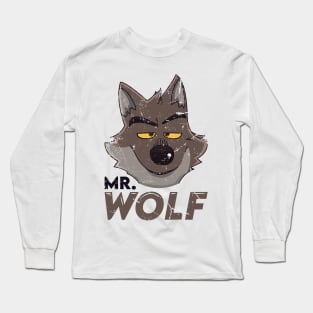 Mr. Wolf - The Bad Guys Long Sleeve T-Shirt